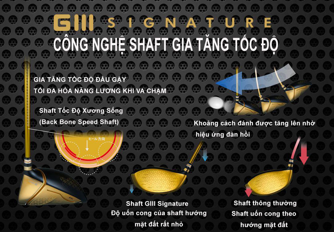 Bộ gậy golf fullset Daiwa_GIII Signature 5  5sao phiên bản giới hạn