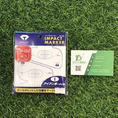 Miếng dán tập đánh golf IMPACT MARKER FOR RAIKAKU DAIYA GOLF AS-425