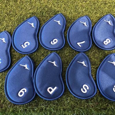 Bộ bọc đầu gậy sắt Cover Mizuno 5LKH170100 4-9,PW,GW,SW BLUE