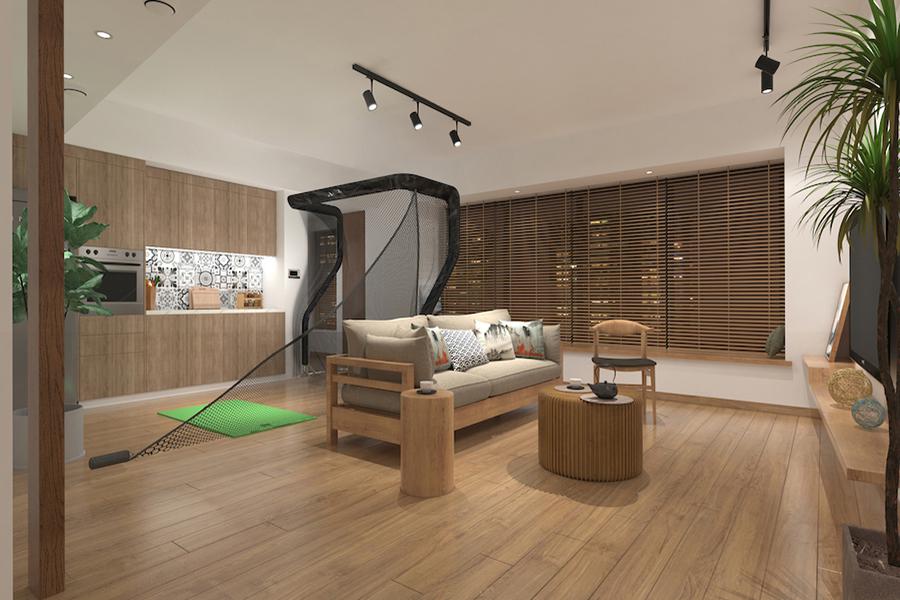 Đánh golf trong nhà sao cho chuẩn kỹ thuật?